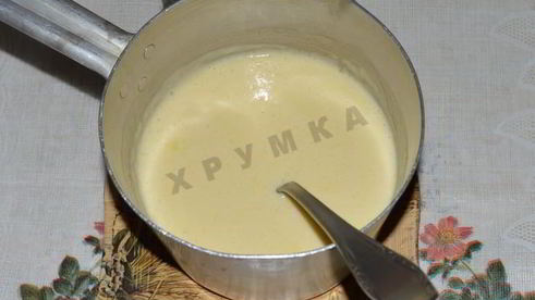 карамельный крем для торта