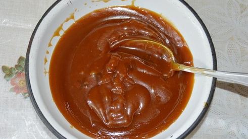 карамельный крем для торта