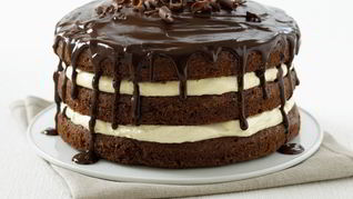 Коржи, крем и глазурь для торта Мишка