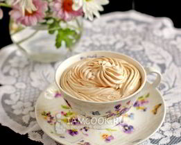 Крем из вареной сгущенки и сливок