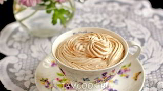 Крем из вареной сгущенки и сливок