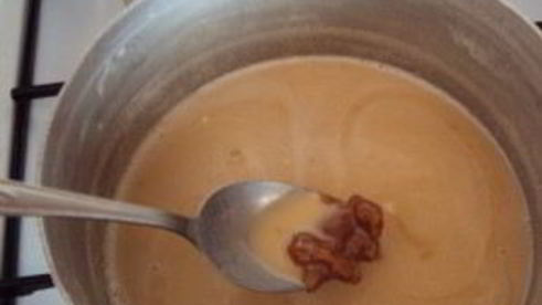 крем со сгущенкой