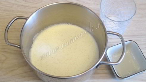 лимонный крем для торта