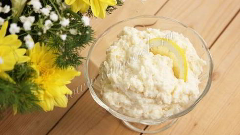 лимонный крем для торта