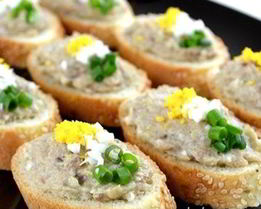 Нежный селедочный крем Фантазия на тему форшмака