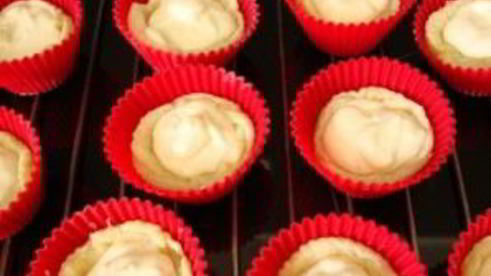 песочные корзиночки с творожным кремом