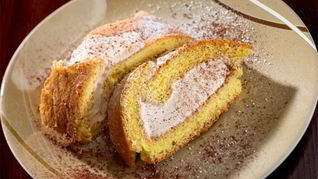 Рулет с крем-брюле