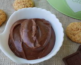 Шоколадный заварной крем