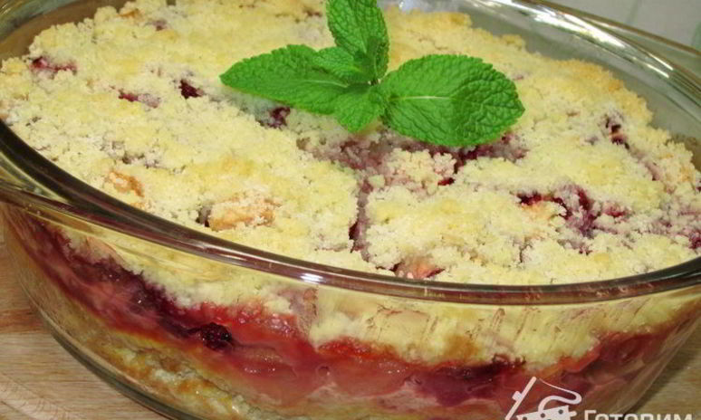 Рецепт запеченного крема из ряженки под вкусной корочкой