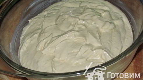 запеченный крем из ряженки под вкусной корочкой