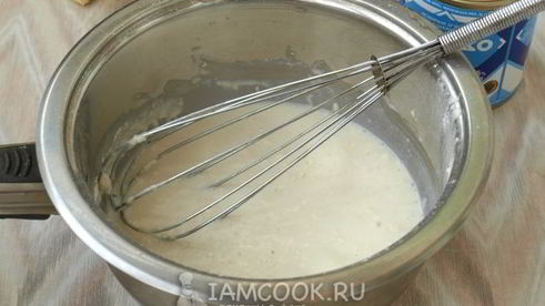 заварной крем для наполеона со сгущенкой