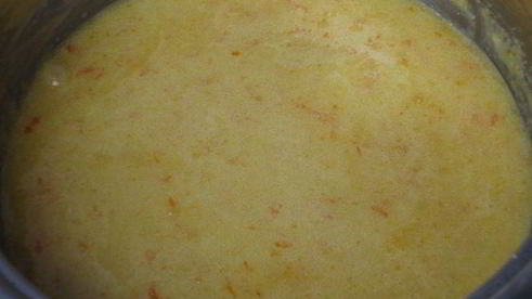 заварные пончики с апельсиновым кремом