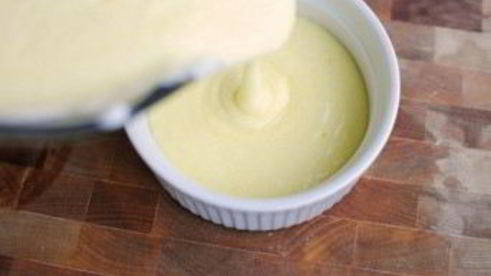 лимонный пудинг