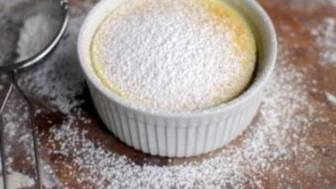 лимонный пудинг