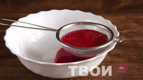 малиновый сорбет