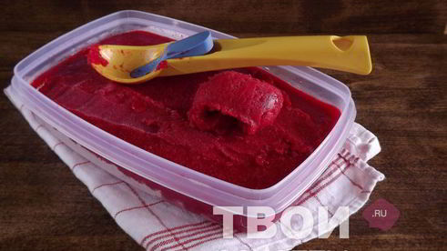 малиновый сорбет