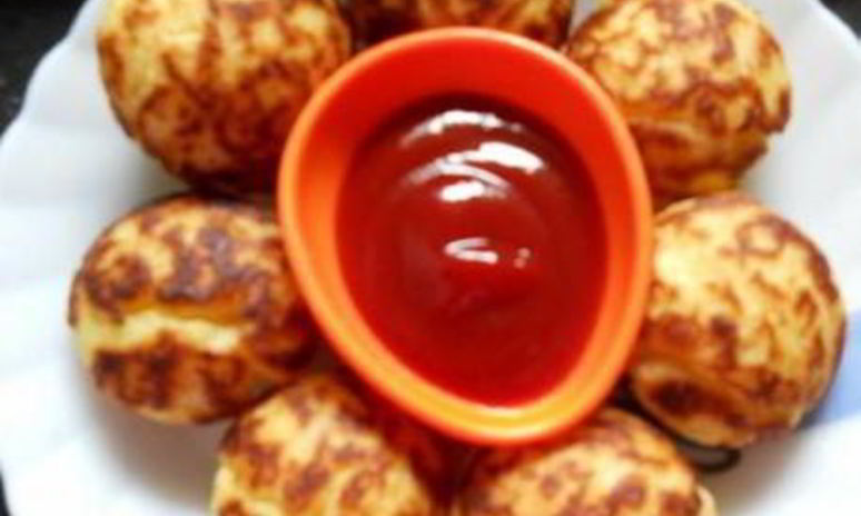 Рецепт манно-творожных шарики аппа