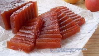 Яблочный мармелад