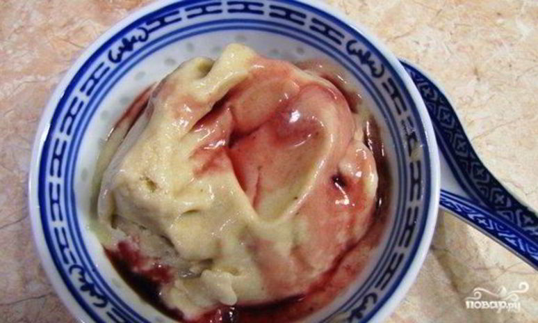 Рецепт бананового мороженого