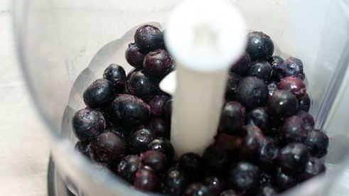 черничное мороженое с маскарпоне