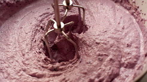 черничное мороженое с маскарпоне