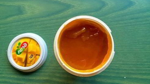 домашнее манговое мороженое