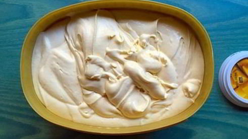 домашнее манговое мороженое