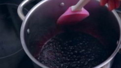 домашнее мороженое черничный чизкейк