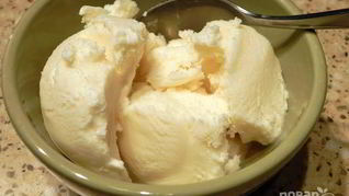 Домашнее мороженое со сгущенкой