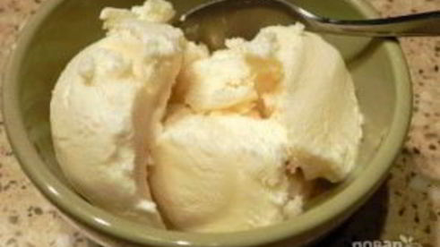 домашнее мороженое со сгущенкой