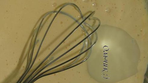 грушевое мороженое с апельсиновым флером