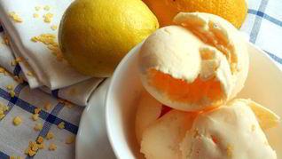 Лимонное мороженое