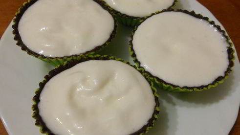 мороженое молочное в шоколаде