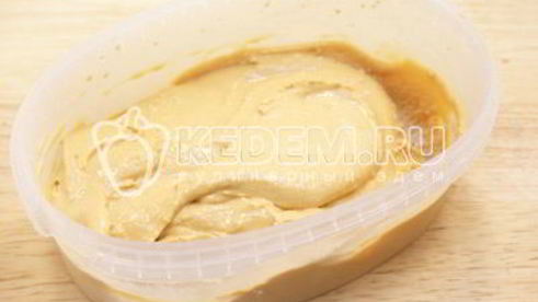 новогодний десерт-мороженое крем-брюле