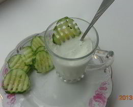 Огуречное мороженое