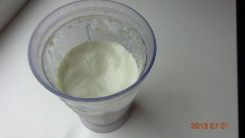 огуречное мороженое