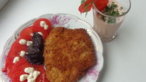 помидорное мороженое