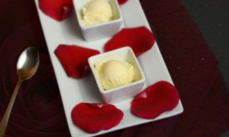 Рецепт розового мороженого