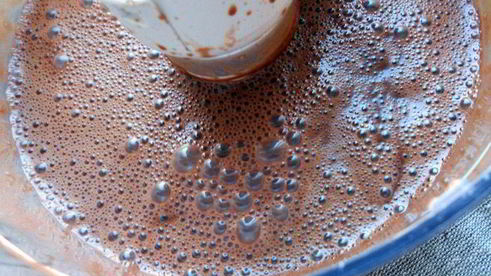 шоколадно-мятное мороженое