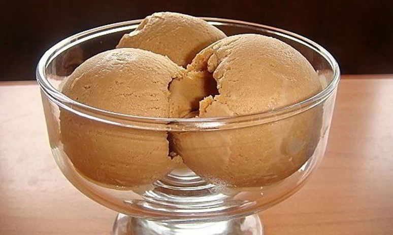 Рецепт шоколадного мороженого без сливок