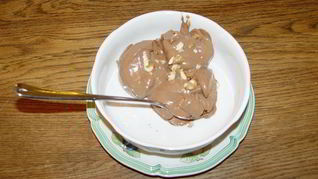 Шоколадное мороженое с виски