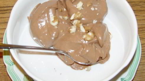 шоколадное мороженое с виски