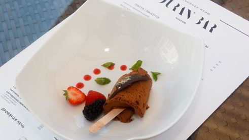 шоколадное мороженое