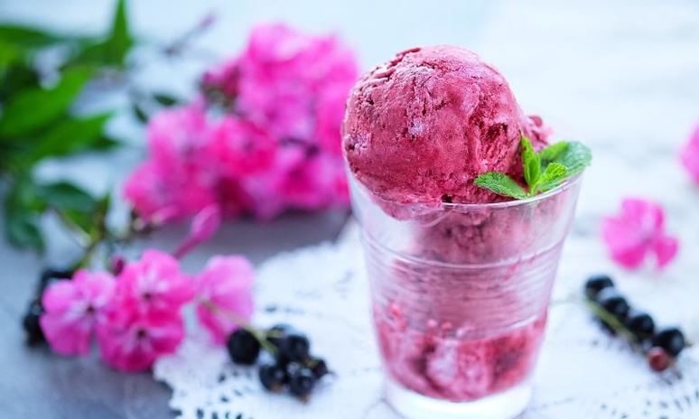 Рецепт сливочно-черносмородинового мороженого