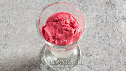 слоеное мороженое парфе