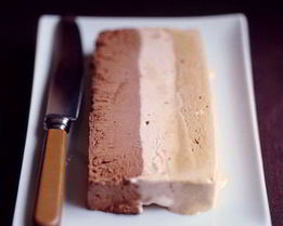 Торт-мороженое с каштанами