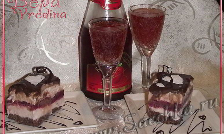 Рецепт торта-мороженого вечер вдвоем