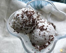 Творожно-дынное мороженое