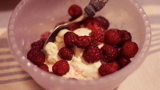 Ванильное мороженое с фруктозой