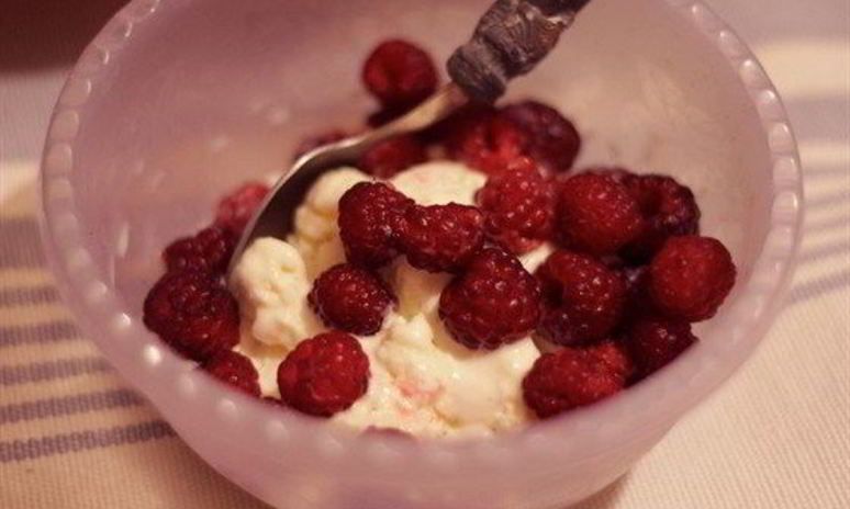 Рецепт ванильного мороженого с фруктозой